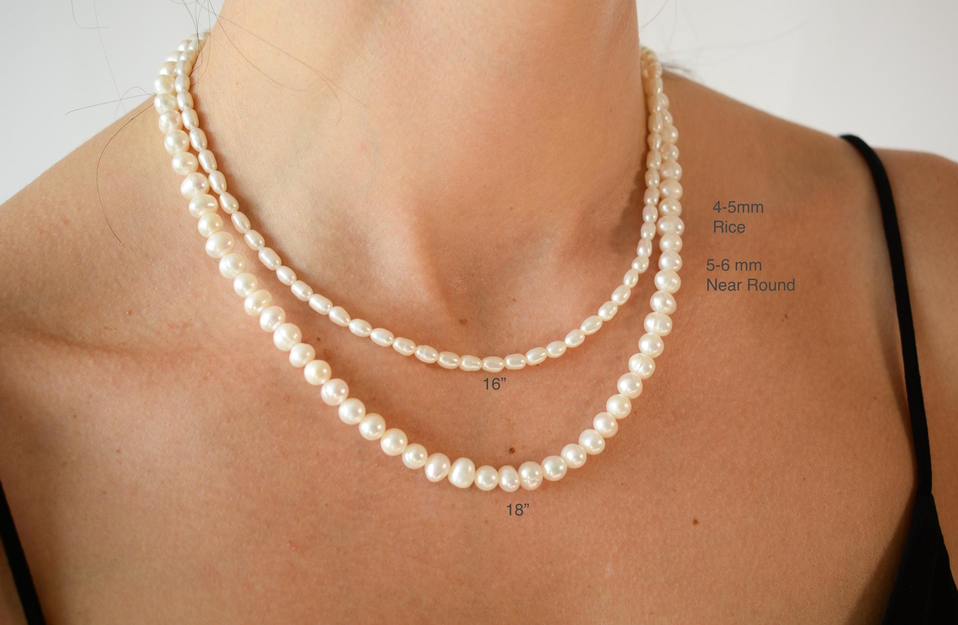 Pearl Necklace Beading Real Pearl Necklace Bridal Freshwater Pearl Necklace Natural Pearl Choker Small Pearl Necklace Dainty Gift for Mom