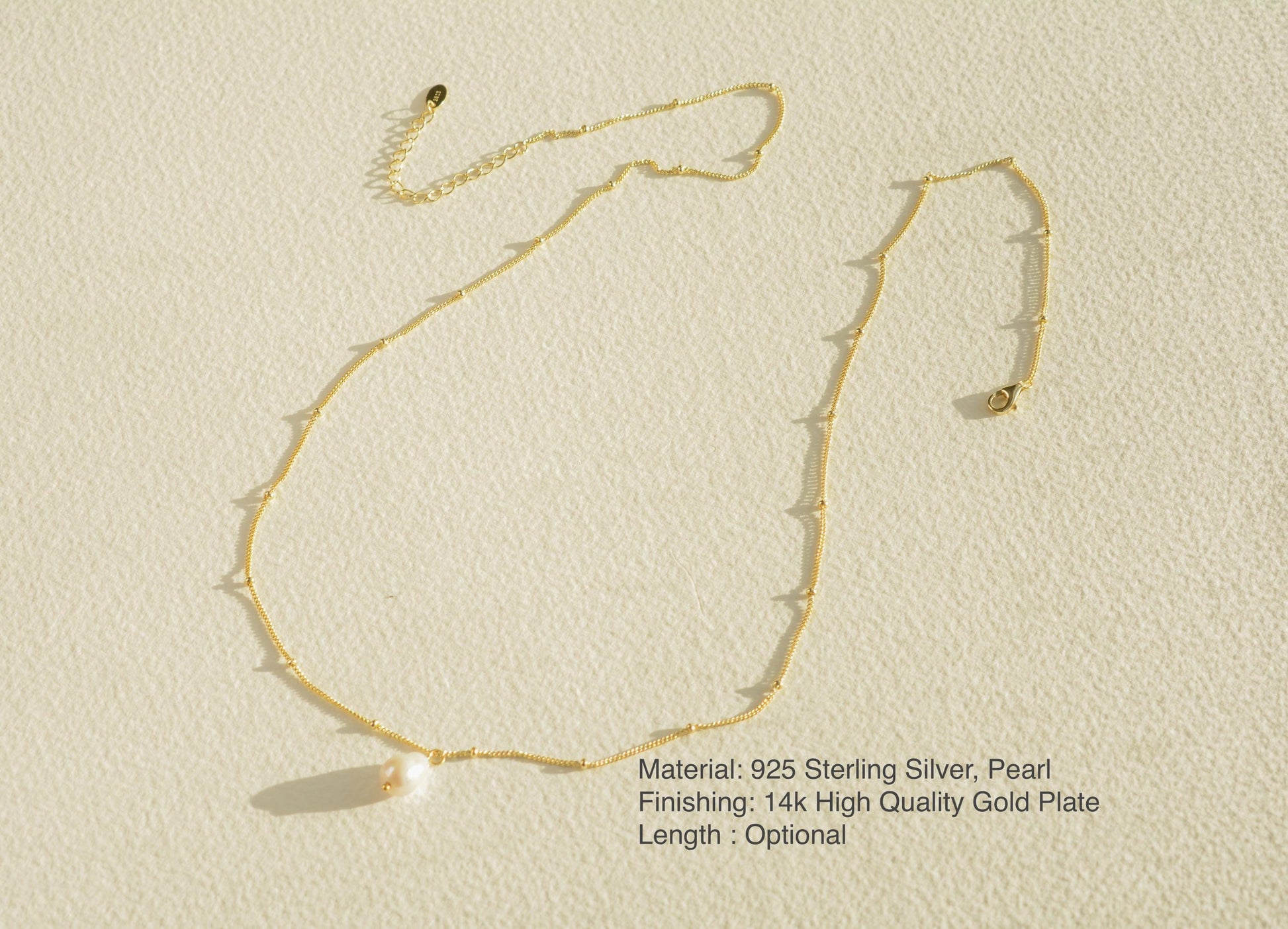 Dainty Pearl Necklace Gold Chain Drop Pearl Necklace Layering Minimalist Real Pearl Necklace Bridal Necklace Bridesmaid Gift For Her