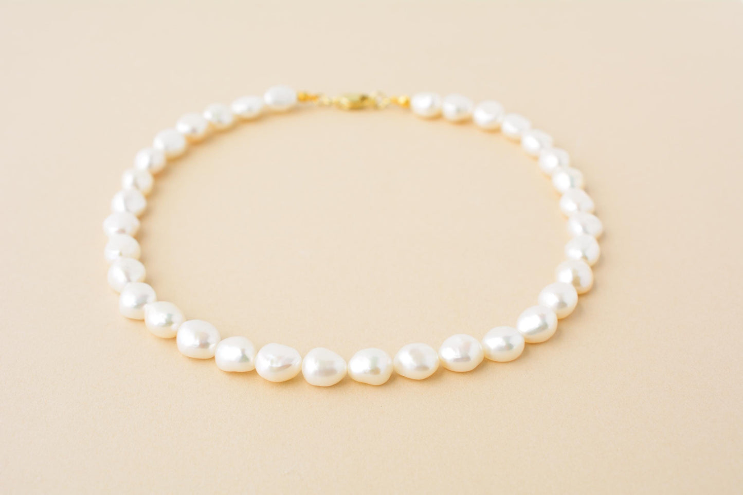 Pearl Choker Chunky Freshwater Pearl Necklace Bridal Pearl Choker Large Irregular Pearl Choker Premium Necklace Gift for Bride Gift for Her