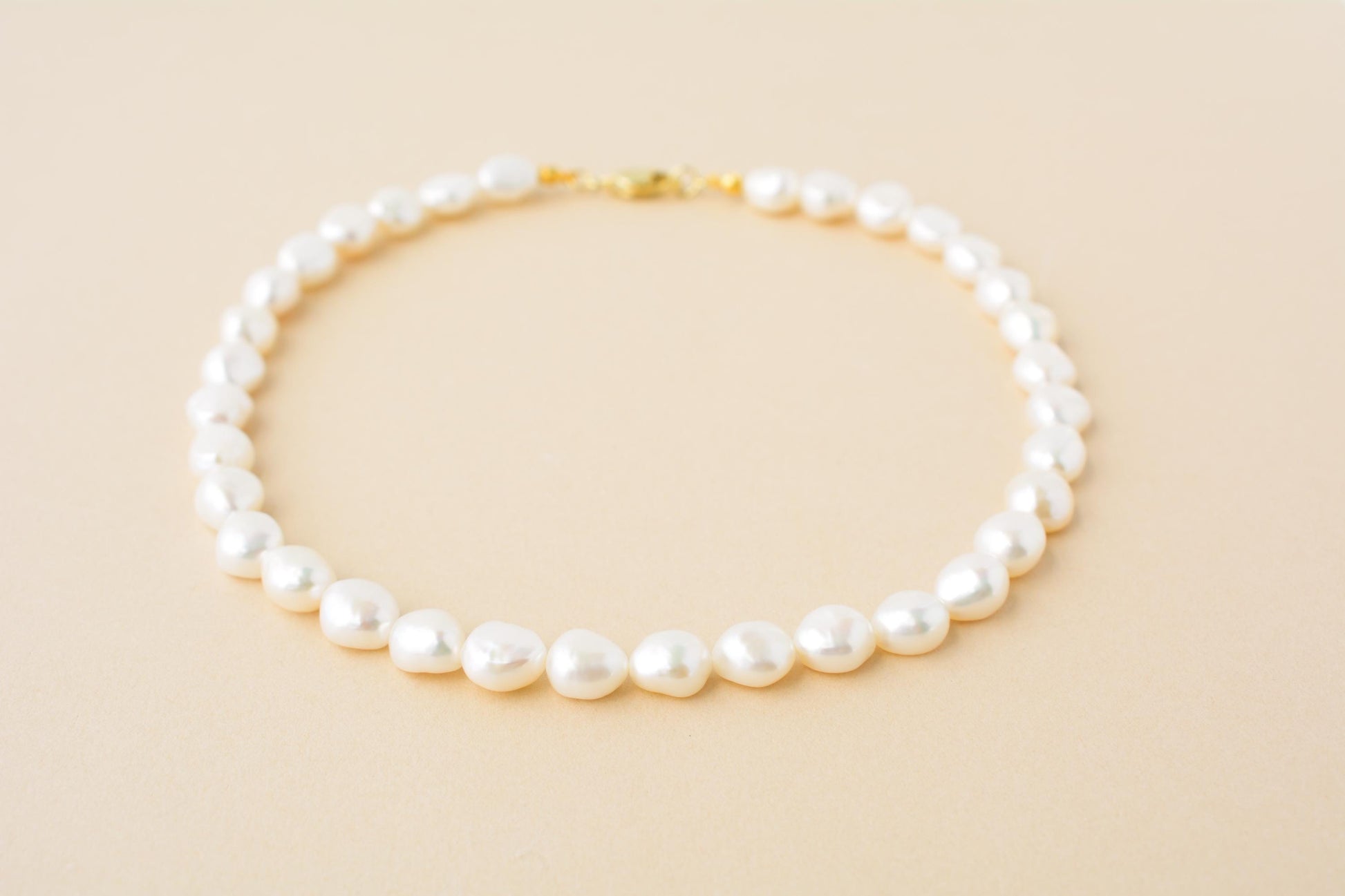 Pearl Choker Chunky Freshwater Pearl Necklace Bridal Pearl Choker Large Irregular Pearl Choker Premium Necklace Gift for Bride Gift for Her