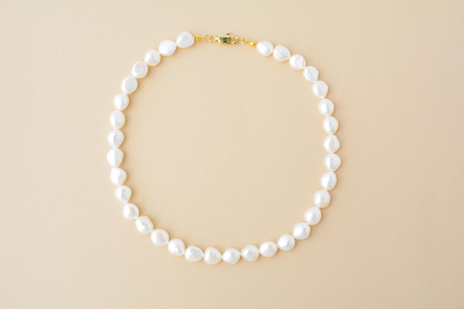 Pearl Choker Chunky Freshwater Pearl Necklace Bridal Pearl Choker Large Irregular Pearl Choker Premium Necklace Gift for Bride Gift for Her