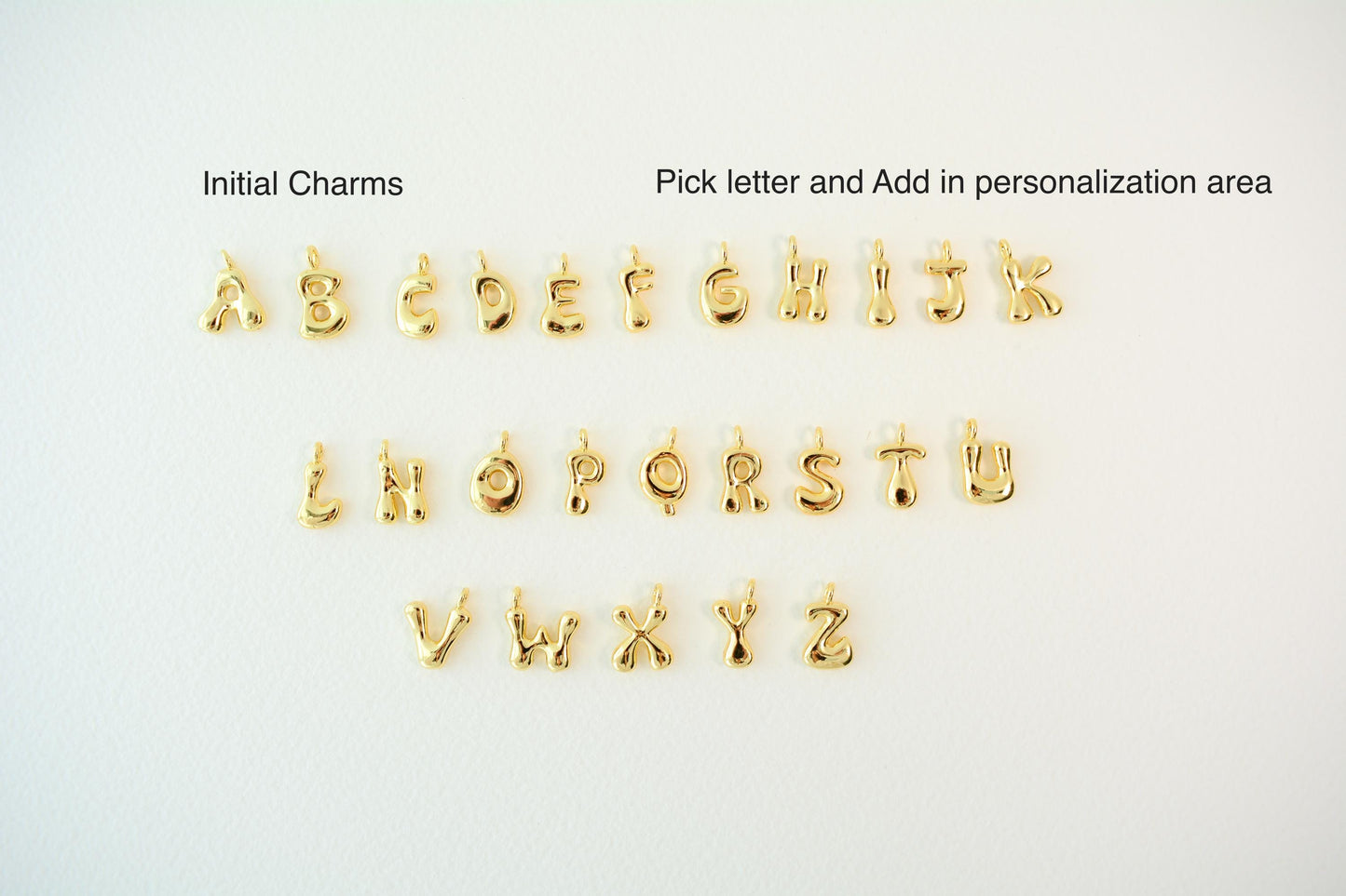 Custom Charm Necklace Build your own Charm Necklace Gold Personalized Necklace Ocean Charms Necklace Lucky Charms Jewelry Gift for Her