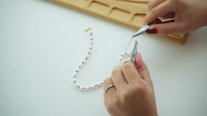 Pearl Necklace Irregular Real Pearls necklace baroque Pearl Gemstone Necklace Modern pearl Necklace daily wear gift for her gift for mom